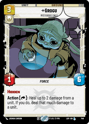Grogu, Mysterious Child - Foil