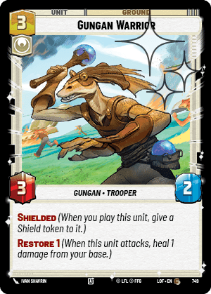 Gungan Warrior - Foil