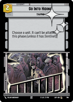 Go Into Hiding - Foil