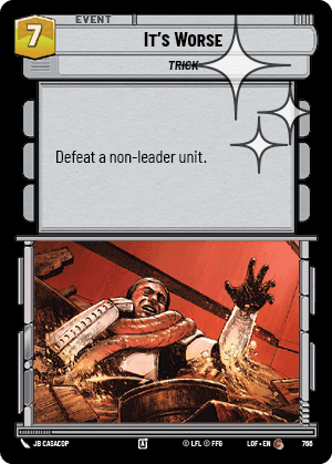 It's Worse - Foil
