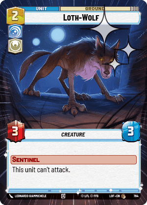 Loth-Wolf - Hyperspace Foil
