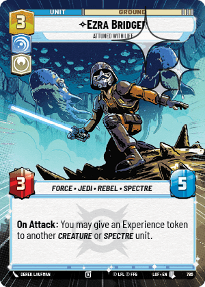 Ezra Bridger, Attuned With Life - Hyperspace Foil