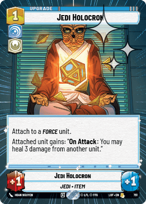 Jedi Holocron - Hyperspace Foil