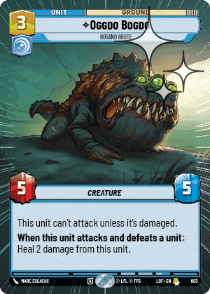 Oggdo Bogdo, Bogano Brute - Hyperspace Foil