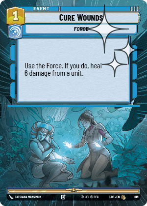 Cure Wounds - Hyperspace Foil