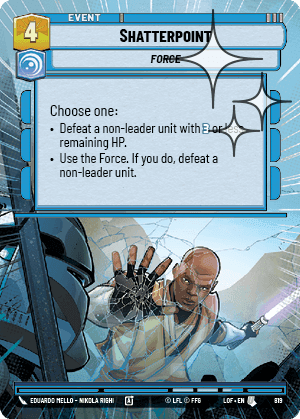 Shatterpoint - Hyperspace Foil