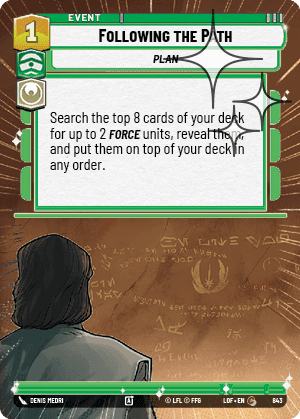 Following the Path - Hyperspace Foil