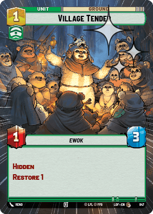 Village Tender - Hyperspace Foil