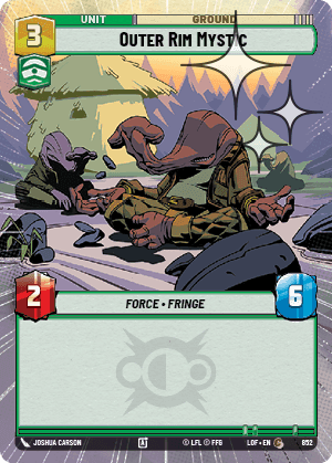 Outer Rim Mystic - Hyperspace Foil