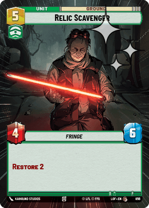 Relic Scavenger - Hyperspace Foil