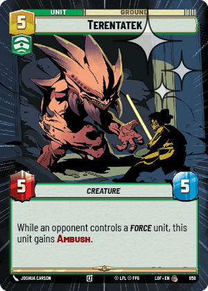 Terentatek - Hyperspace Foil