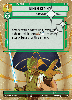 Niman Strike - Hyperspace Foil