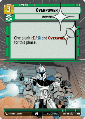 Overpower - Hyperspace Foil