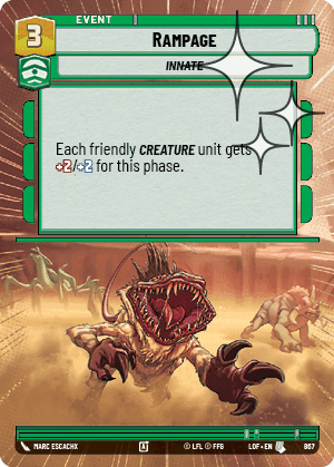 Rampage - Hyperspace Foil