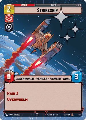 Strikeship - Hyperspace Foil