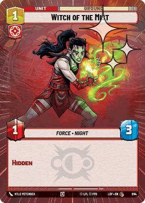 Witch of the Mist - Hyperspace Foil