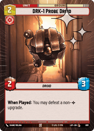 DRK-1 Probe Droid - Hyperspace Foil
