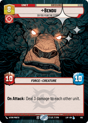 Bendu, Do You Fear the Storm? - Hyperspace Foil