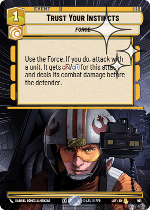 Trust Your Instincts - Hyperspace Foil