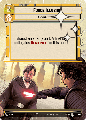 Force Illusion - Hyperspace Foil