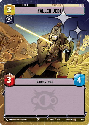 Fallen Jedi - Hyperspace Foil