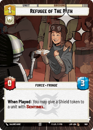 Refugee of The Path - Hyperspace Foil