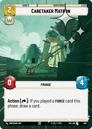 Caretaker Matron - Hyperspace Foil