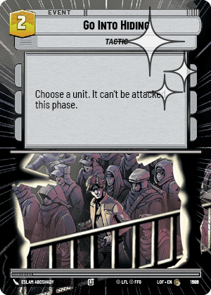 Go Into Hiding - Hyperspace Foil