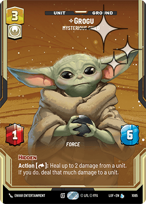 Grogu, Mysterious Child - Prestige Foil