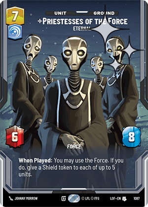Priestesses of the Force, Eternal - Prestige Foil