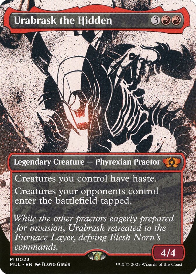 Urabrask the Hidden, Multiverse legends Card Art