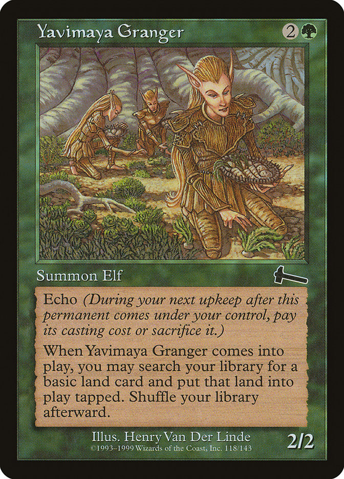 Yavimaya Granger, Urza's legacy Card Art