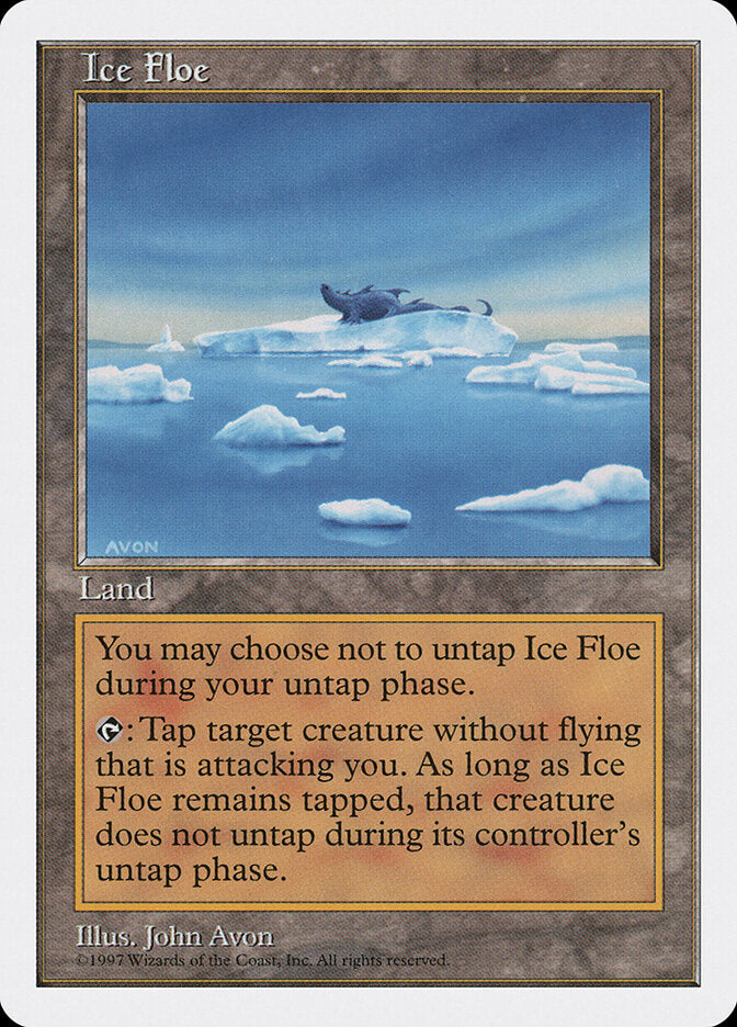 Ice Floe, Fifth Edition Card Art