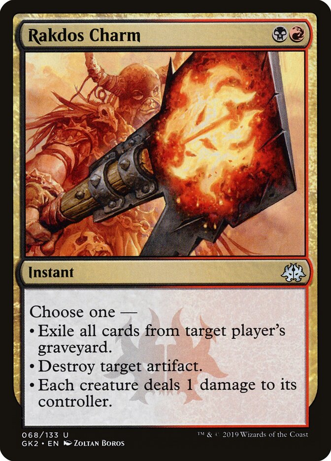 Rakdos Charm, Rna Guild Kit Card Art