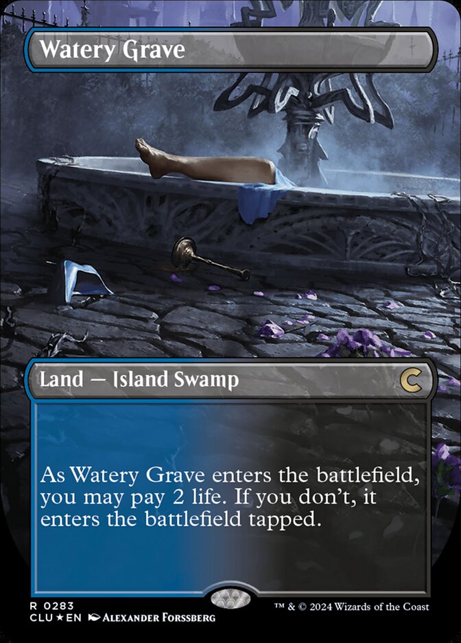 Watery Grave, Ravnica: clue edition Card Art
