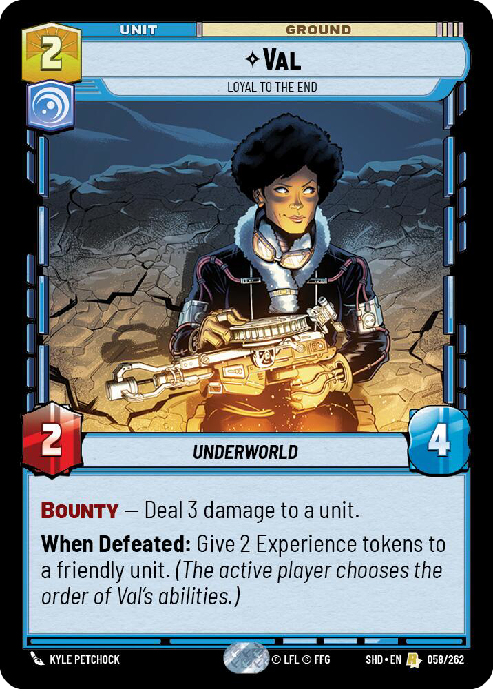 Val, Loyal to the End