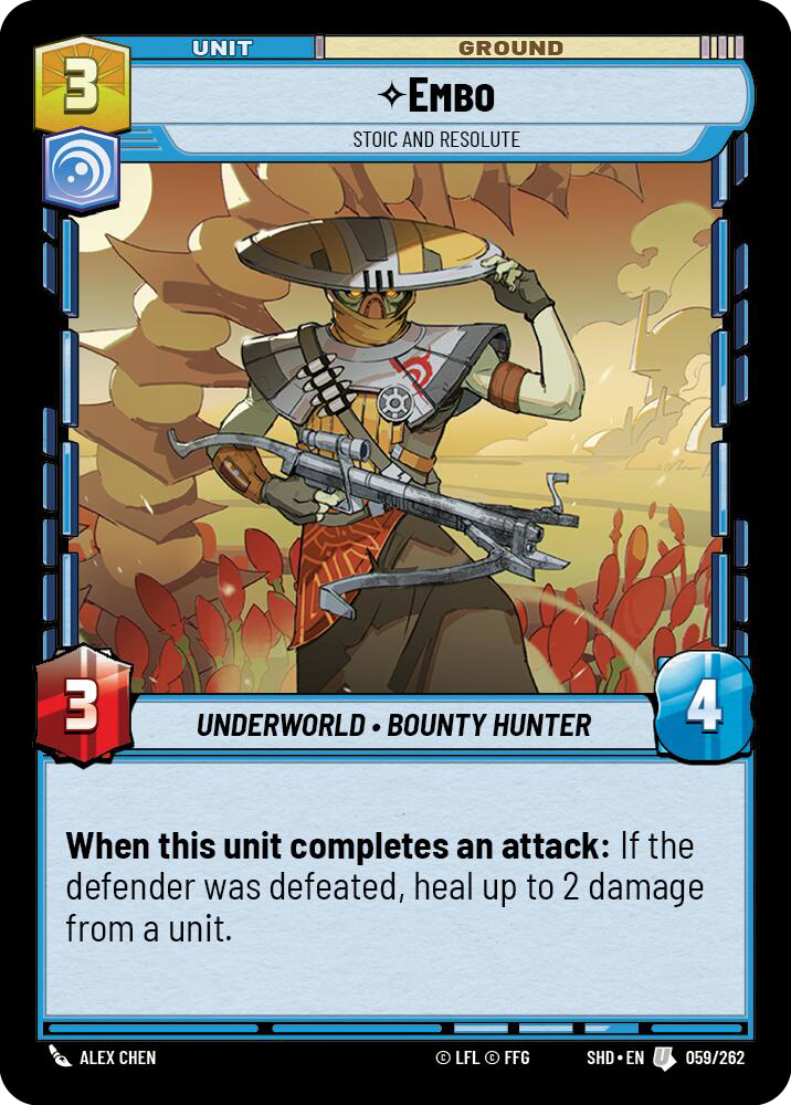 Embo, Stoic and Resolute - Foil