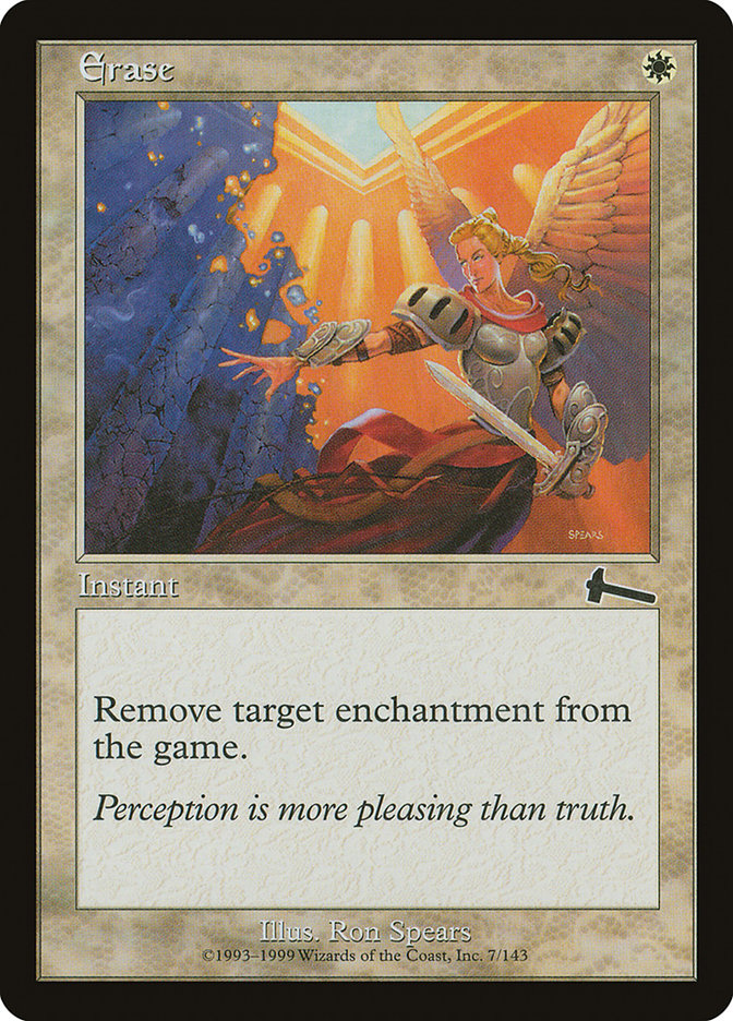 Erase, Urza's legacy Card Art