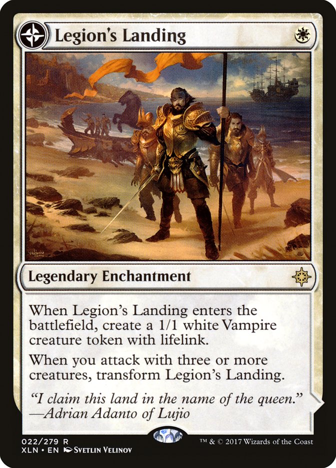 Legion's Landing // Adanto, the First Fort, Ixalan Card Art