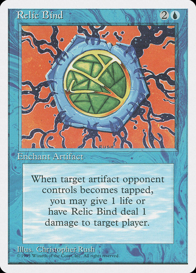 Relic Bind, Fourth Edition Card Art