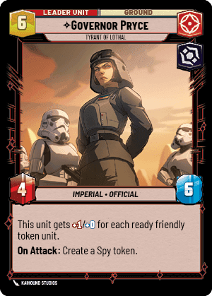Governor Pryce, Tyrant of Lothal