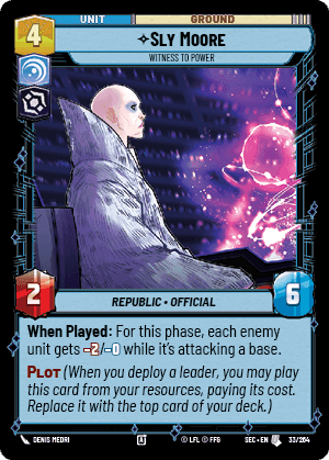 Sly Moore, Witness to Power