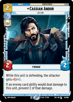 Cassian Andor, Lay Low