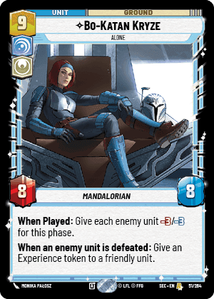 Bo-Katan Kryze, Alone