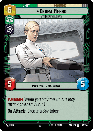 Dedra Meero, With Verifiable Data