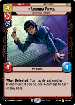 Arihnda Pryce, On the Road to Power