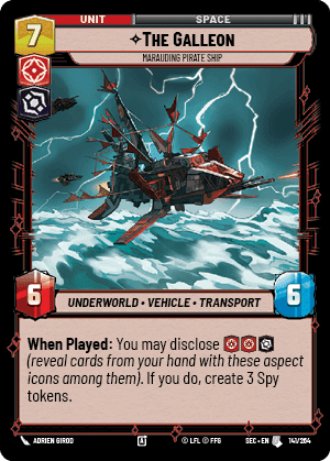 The Galleon, Marauding Pirate Ship