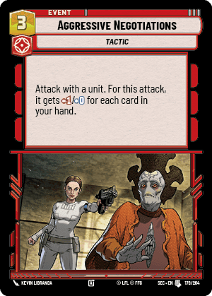 Aggressive Negotiations