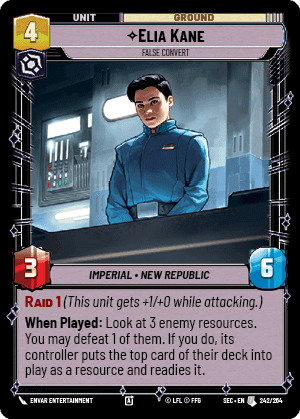 Elia Kane, False Convert