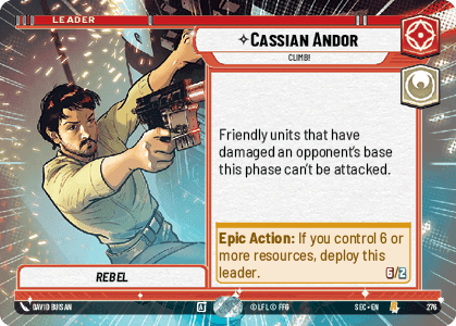 Cassian Andor, Climb! - Hyperspace